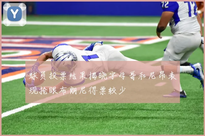 球员投票结果揭晓字母哥和尼昂表现抢眼布朗尼得票较少